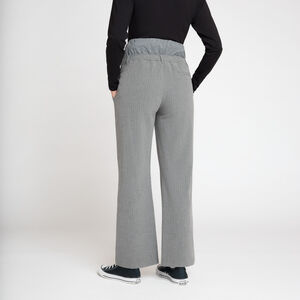 Wijde zwangerschapsbroek met hoge elastische jerseyband 