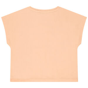 T-shirt met korte mouwen, doosvorm, met photoprint, voor meisjes 