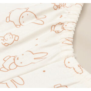 Hoeslaken voor aankleedkussen - Miffy Moments - Light Terra - 50x70 cm 