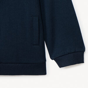 Fleece hoodie zonder print voor babyjongen 
