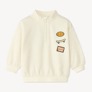 Sweat camionneur bébé garçon patch skate 
