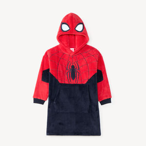 Sweaterdeken voor jongens in sherpa Spider-Man Marvel 