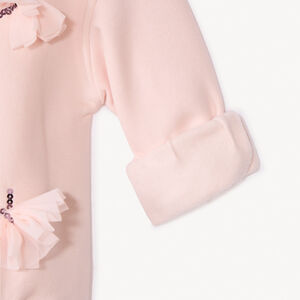 Sweat molleton oversize à papillons fille 
