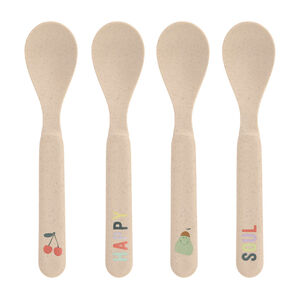 Set de 4 cuillères 6m+ Happy Fruits Cherry 