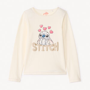 T-shirt met lange mouwen van Stitch Disney voor meisjes 