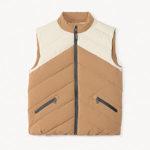 Doudoune sans manches effet color block pour garçon 