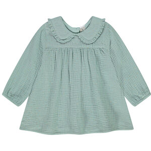 Tuniek lange mouwen met gouden stippen voor baby meisje 