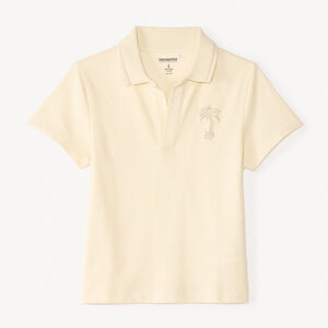 Korte mouwen polo met fantasieprints voor jongens 