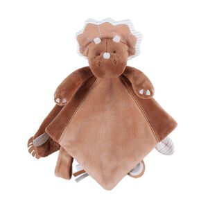 Doudou marionnette en veloudoux Ops cannelle 