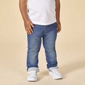 Jean slim effet délavé pour bébé garçon 