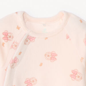 Dors-bien en velours bicolore Minnie Disney pour bébé fille 
