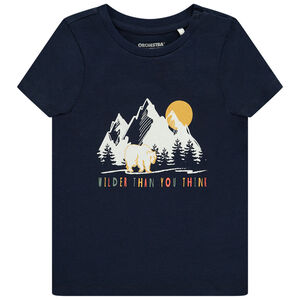 T-shirt manches courtes print fantaisie pour bébé garçon 