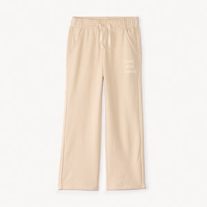 Jogging wijd in bedrukt fleece voor meisjes 