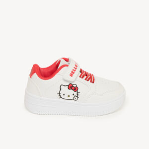Velcro sneakers met elastische veters Hello Kitty voor meisjes. 