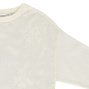 Lange mouwen trui met bloemen voor meisjes 