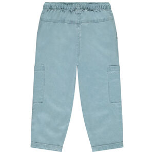 Pantalon droit uni à poches latérales pour bébé garçon 