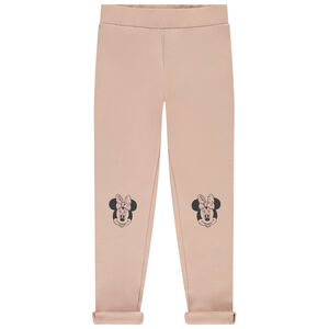 Legging met print van Minnie Disney op de knieën voor meisjes 
