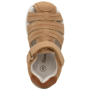 Nu-pieds effet peau retournée à bout fermé 