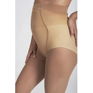 Lot de 2 paires de collant de grossesse fins et unis 20 deniers 