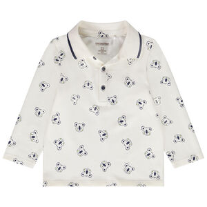 Polo manches longues imprimé koalas pour bébé garçon 