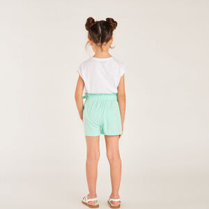 Ensemble 2 pièces t-shirt + short Bilie Boo fille 