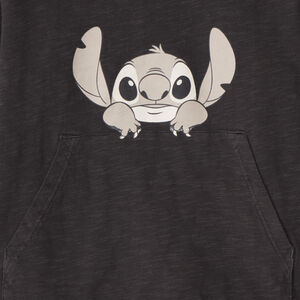 T-shirt met lange mouwen en kangoeroezak Stitch Disney voor jongens 