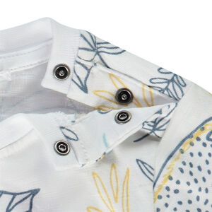 T-shirt met korte mouwen met dierenprint voor babyjongen 