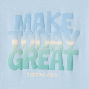 T-shirt met lange mouwen en gedrukte puff jongens 