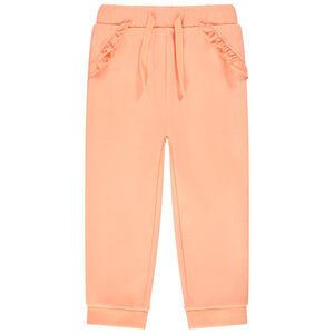 Pantalon de jogging avec détails volantés pour bébé fille 