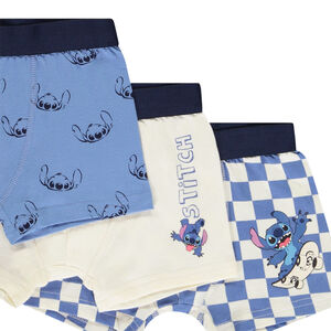 Set van 3 boxershorts Stitch Disney voor jongen 