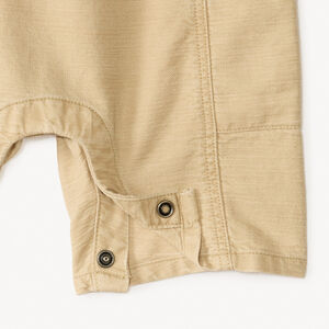 Korte unicolor jongensbroek voor baby's 