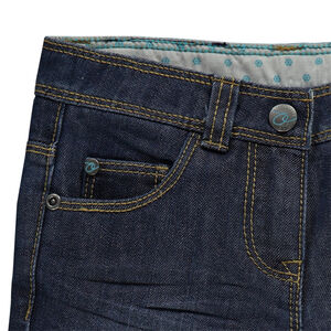 Junior - Jeans coupe droite effet used 
