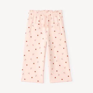 Baggy joggingbroek voor meisjes met fantasiedruk 