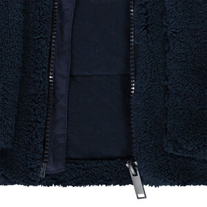 Gilet sans manches uni en polaire avec doublure jersey pour garçon   