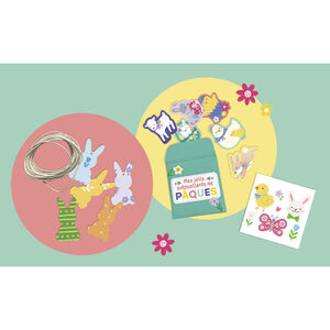 Pasen activiteiten FR "Mes 8 activités avant Pâques" 4jaar+ 