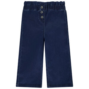 Jeans met elastische taille voor baby meisje 