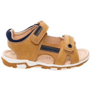 Sandalen met velcro in lederlook voor jongens 