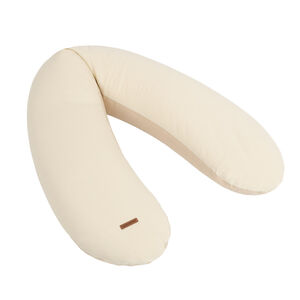 Coussin d'allaitement en microbilles bicolore 