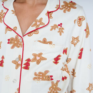 Tweedelige kerstpyjama voor dames 