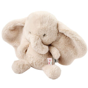 Knuffel olifant - Fanfan - Zand - 30 cm 