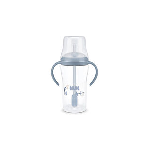 TASSE D'APPRENTISSAGE PAILLE PERFECT MATCH 260ML BLEU 8M+ 