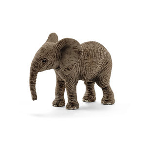 Figurine éléphanteau d'Afrique 