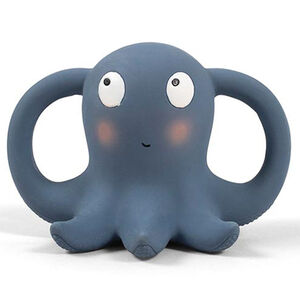 Bijtspeeltje bijtring OTTO de inktvis modderig blauw  