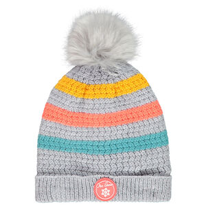 Gebreide fleece muts voor meisjes 