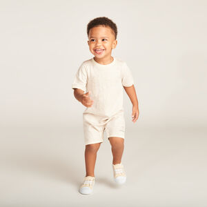 Korte kombinezones met Leeuwenprint voor babyjongens 