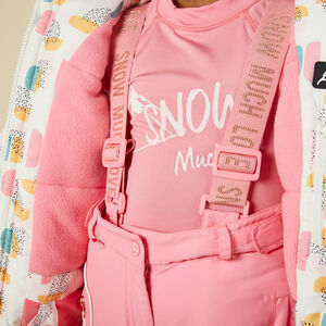 T-shirt de ski en jersey fille 