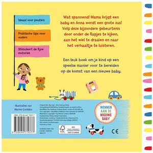 Livre d'éveil NL - Welkom lieve baby - à partir de 18 mois 