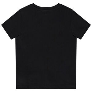 T-shirt met korte mouwen en patch voor jongen 