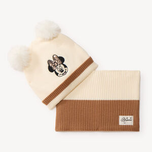 Set bonnet + snood fille Minnie 