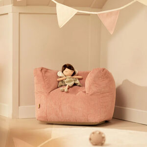 Fauteuil enfant Corduroy Wild rose  